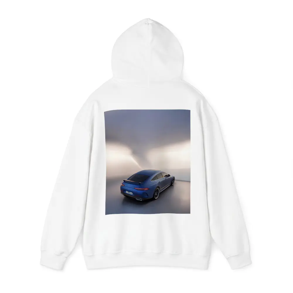 Mercedes AMG GT 63 Blue Studio Shot – Hoodies