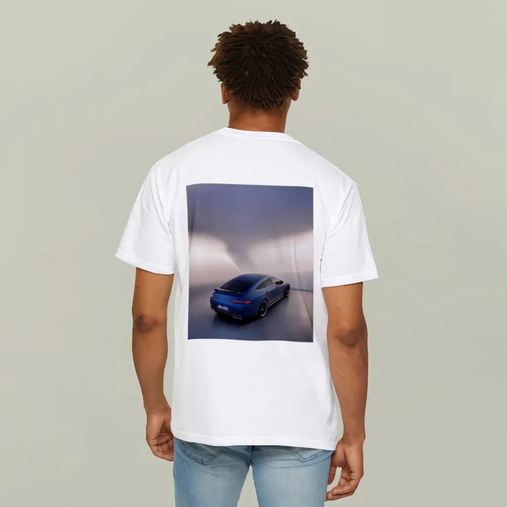 Mercedes AMG GT 63 Blue Studio Shot – T-Shirts