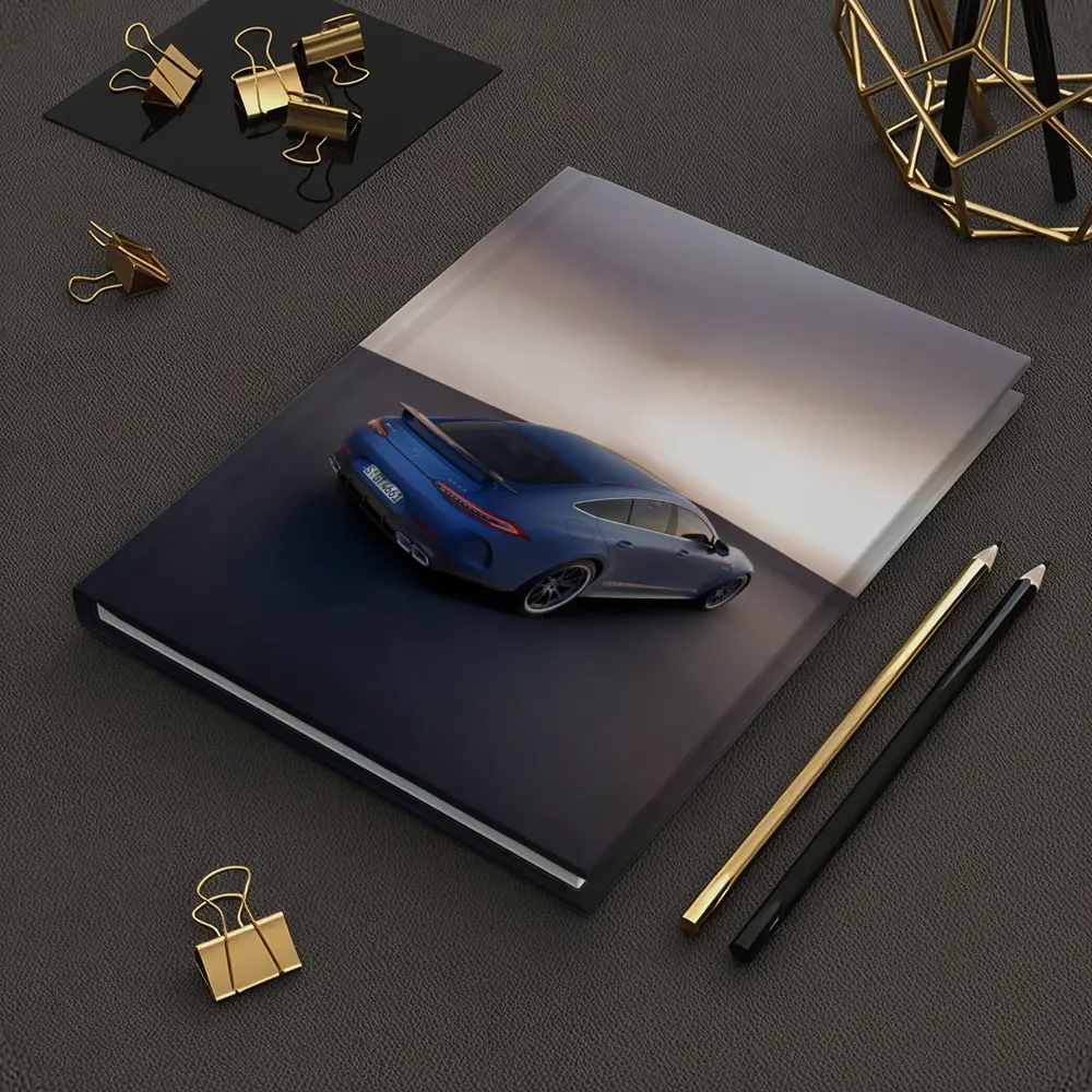 Mercedes AMG GT 63 Blue Studio Shot – Notebooks