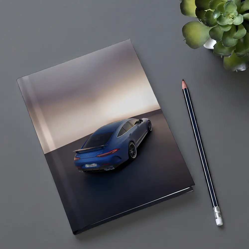 Mercedes AMG GT 63 Blue Studio Shot – Notebooks