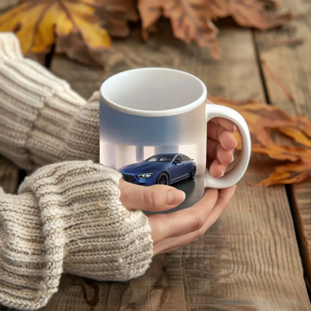 Mercedes AMG GT 63 Blue Studio Shot – Mugs
