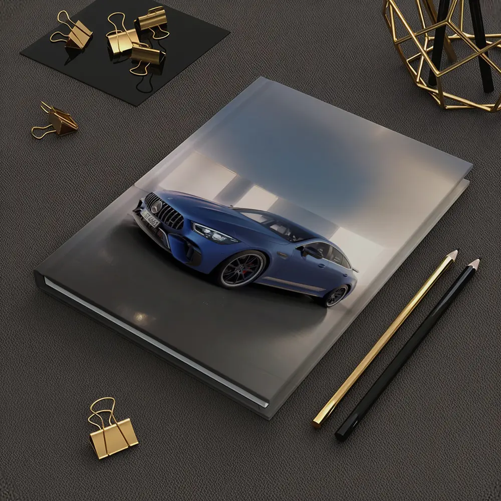 Mercedes AMG GT 63 Blue Studio Shot – Notebooks
