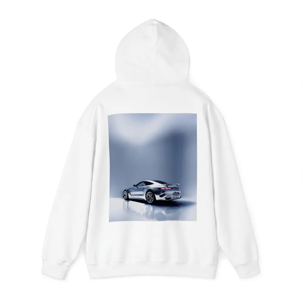 Mercedes AMG GT Silver Studio Shot – Hoodies
