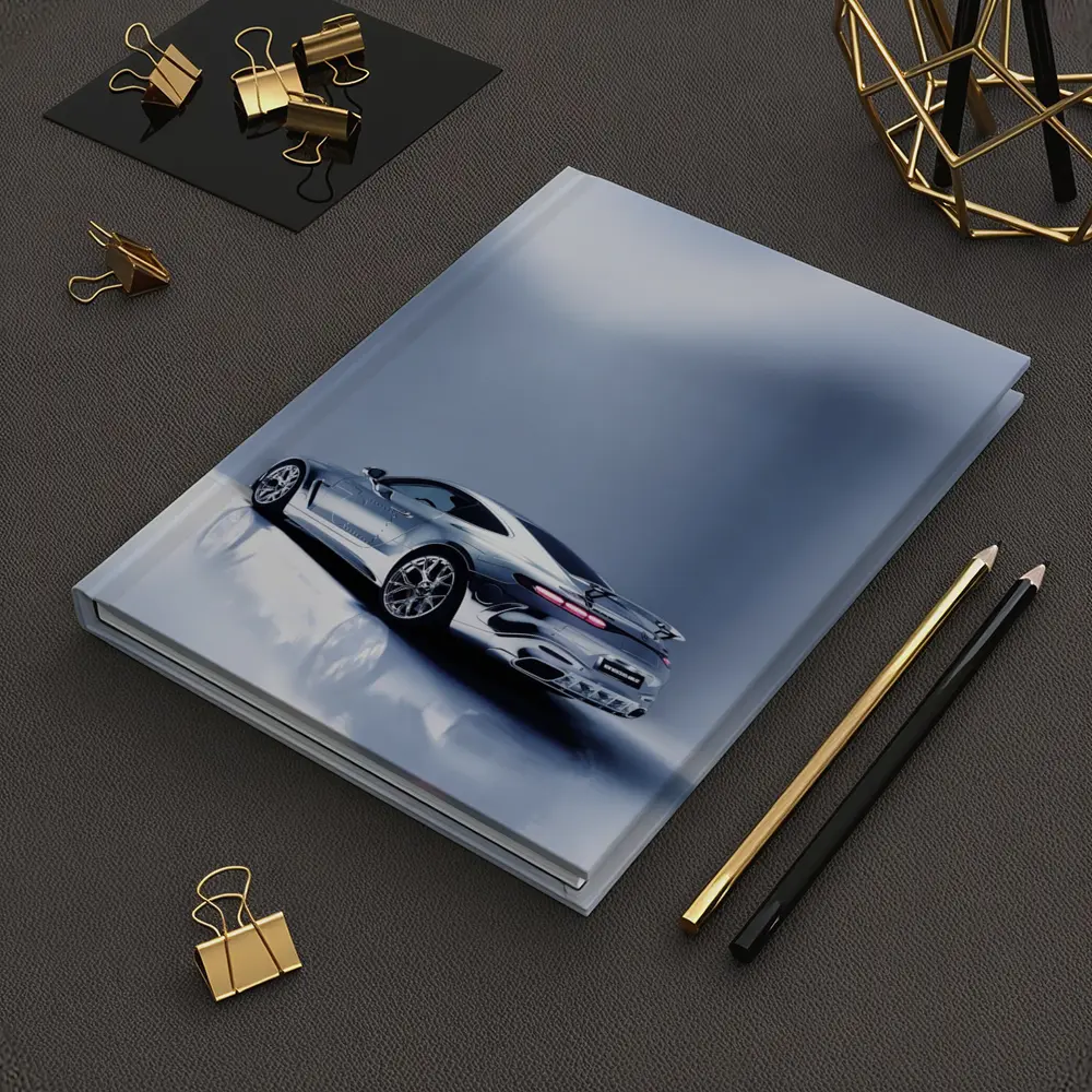 Mercedes AMG GT Silver Studio Shot – Notebooks