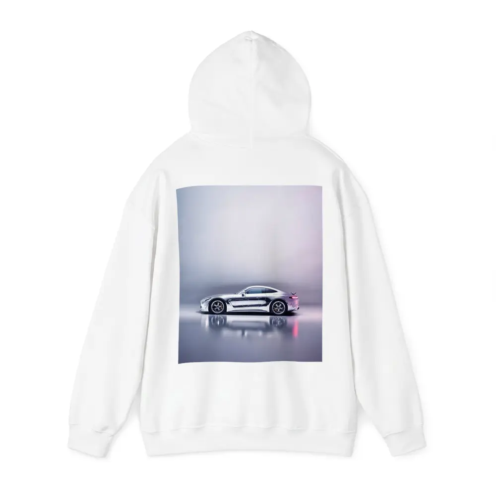 Mercedes AMG GT Silver Studio Background – Hoodies