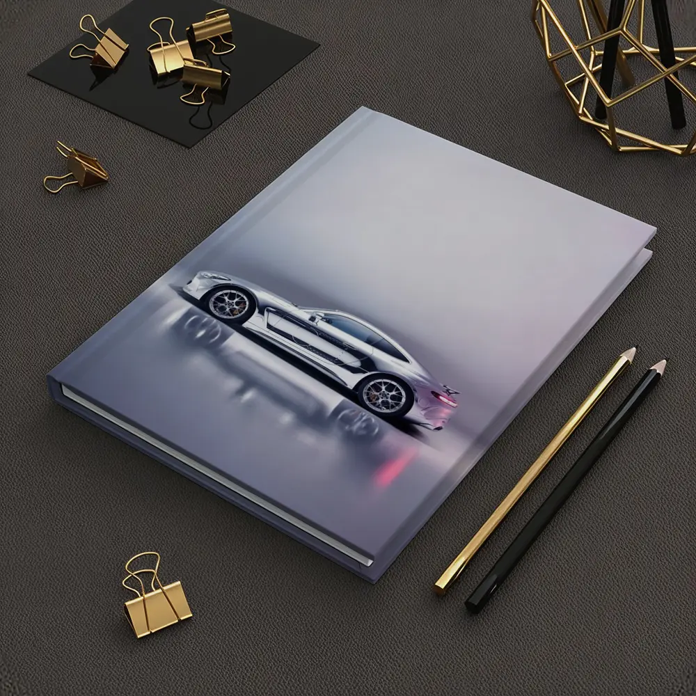 Mercedes AMG GT Silver Studio Background – Notebooks