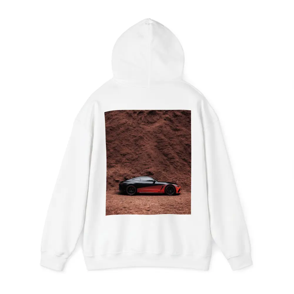 Mercedes AMG GT Black Red Desert Setting – Hoodies