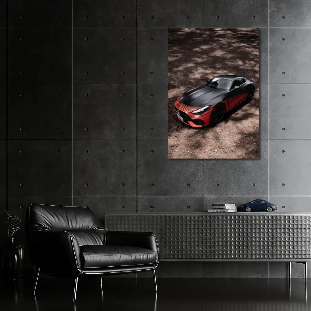 Mercedes AMG GT Black Red Sports Car – Wall Art