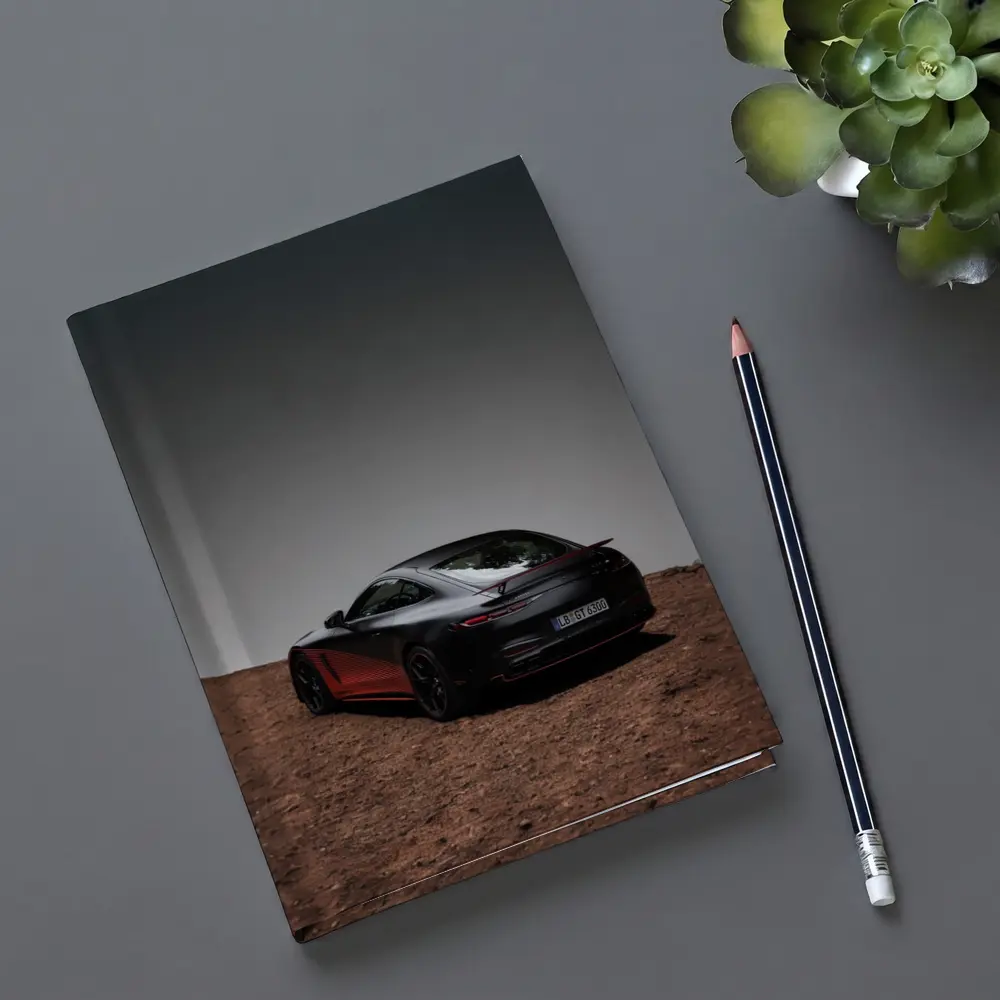 Mercedes AMG GT Black Desert Landscape – Notebooks