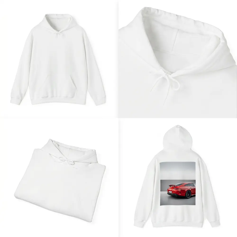 Mercedes AMG GT 63 S Red Studio – Hoodies