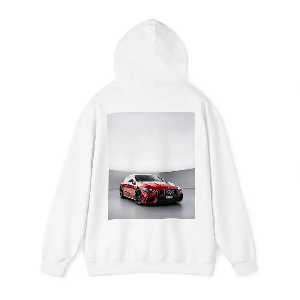 Mercedes AMG GT Red Studio Showroom – Hoodies
