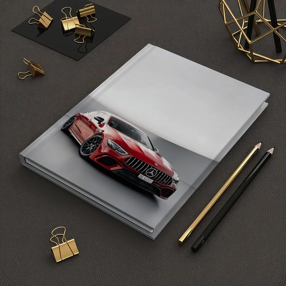Mercedes AMG GT Red Studio Showroom – Notebooks