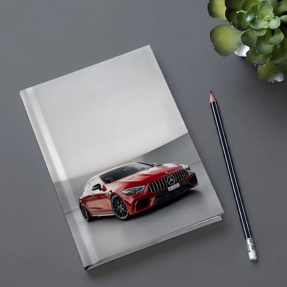 Mercedes AMG GT Red Studio Showroom – Notebooks