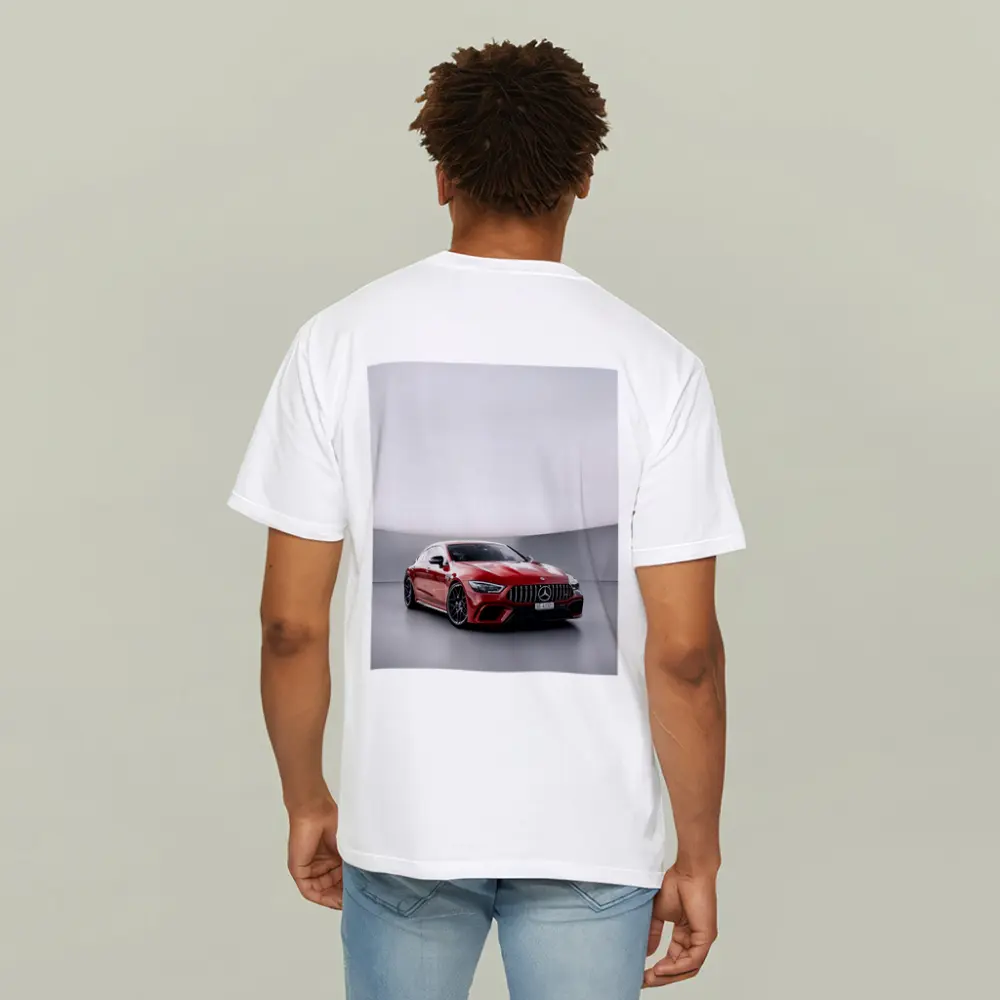Mercedes AMG GT Red Studio Showroom – T-Shirts