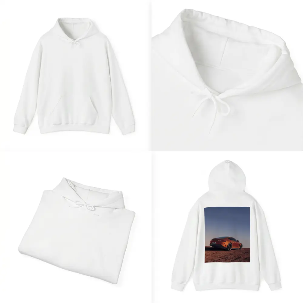 Mercedes AMG GT Orange Desert Dusk – Hoodies