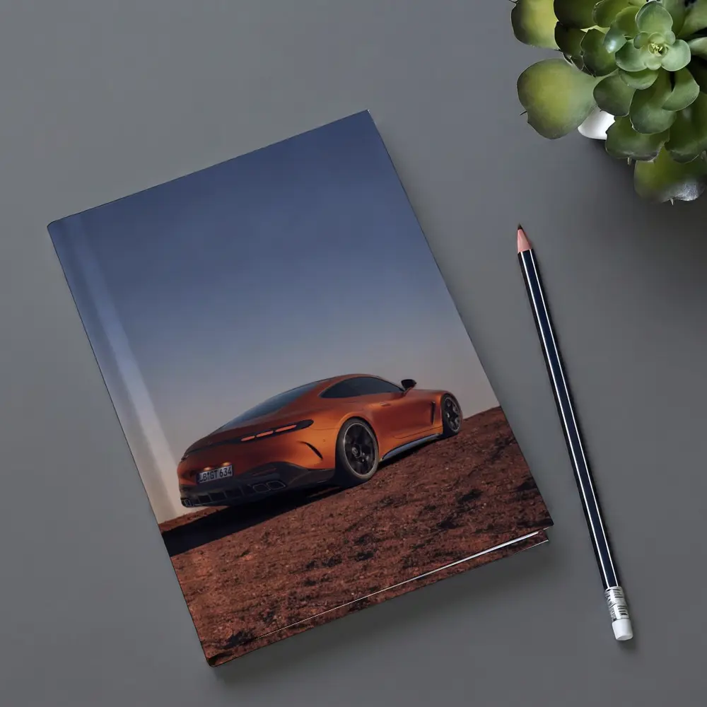 Mercedes AMG GT Orange Desert Dusk – Notebooks