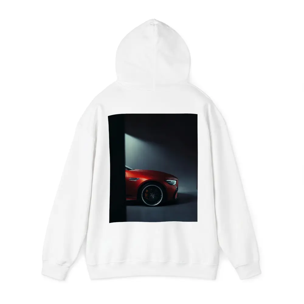 Mercedes AMG GT Red Dark Studio Shot – Hoodies