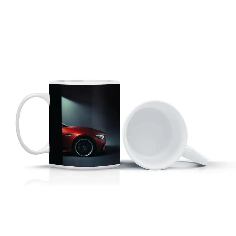 Mercedes AMG GT Red Dark Studio Shot – Mugs