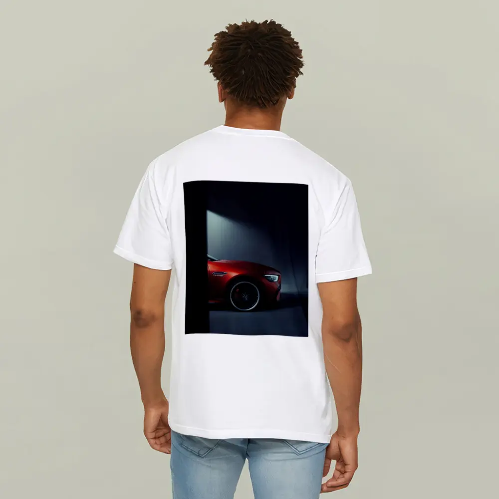 Mercedes AMG GT Red Dark Studio Shot – T-Shirts