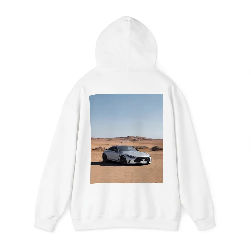 Mercedes AMG GT Silver Desert Sand Dunes – Hoodies