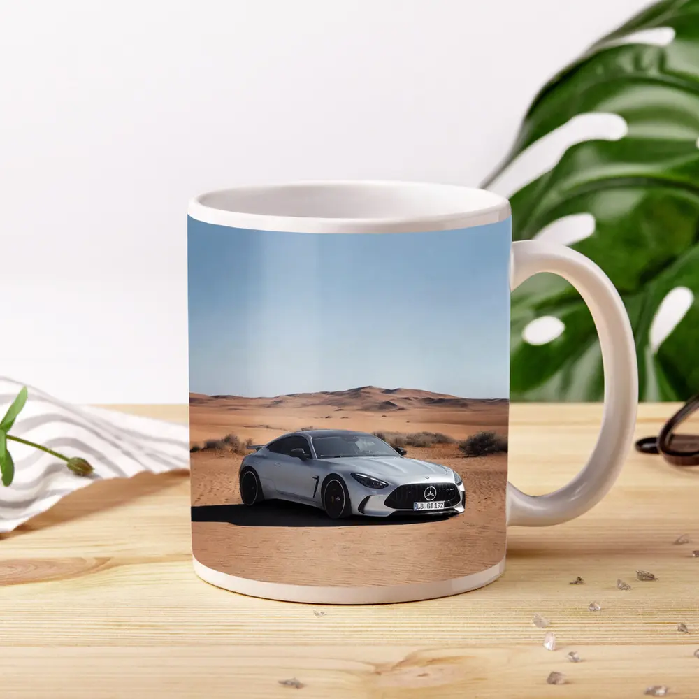 Mercedes AMG GT Silver Desert Sand Dunes – Mugs