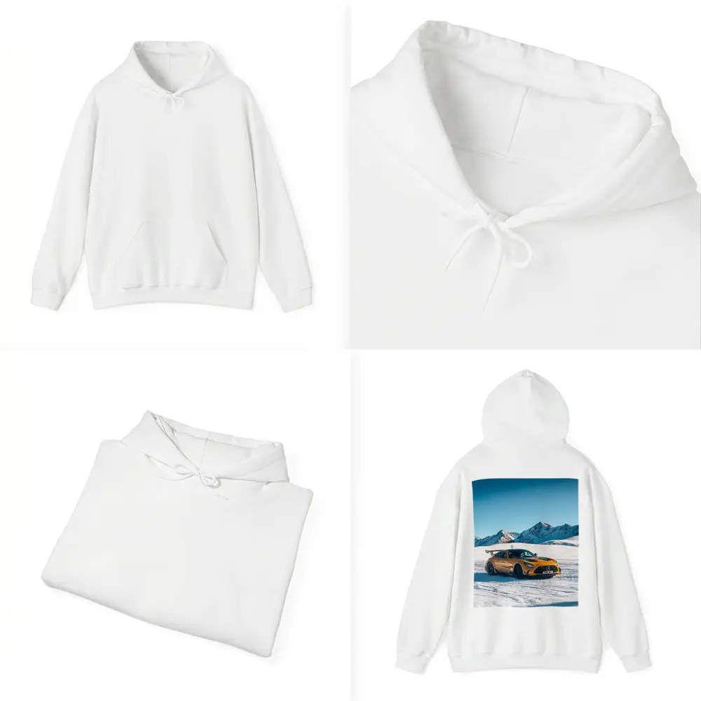 Mercedes AMG GT Black Snow Mountains – Hoodies