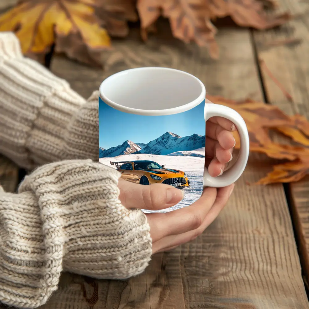 Mercedes AMG GT Black Snow Mountains – Mugs