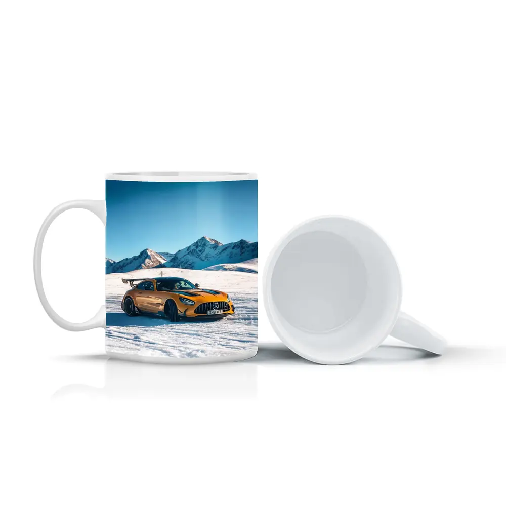 Mercedes AMG GT Black Snow Mountains – Mugs