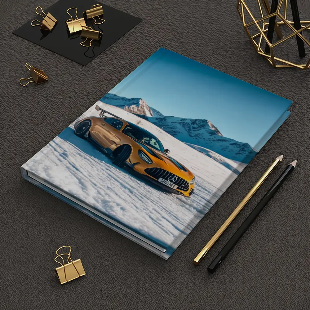 Mercedes AMG GT Black Snow Mountains – Notebooks