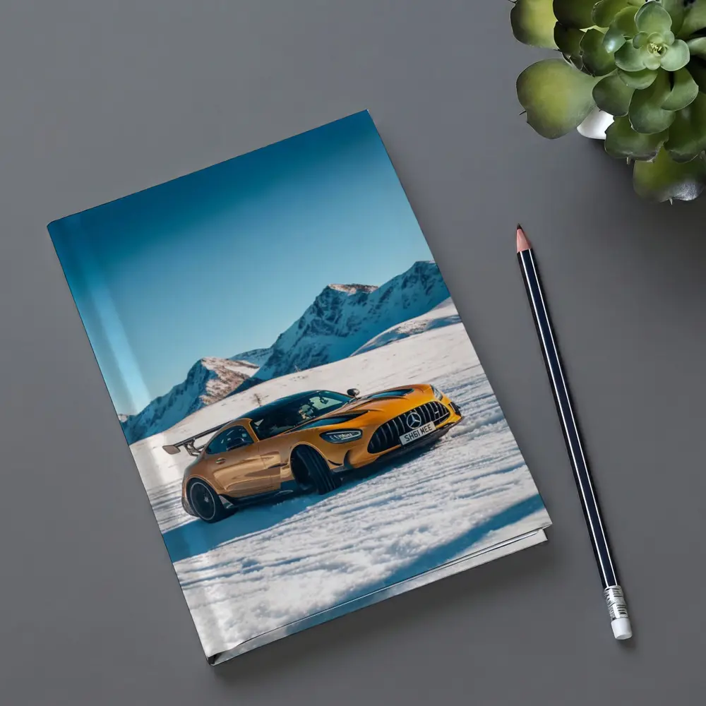 Mercedes AMG GT Black Snow Mountains – Notebooks
