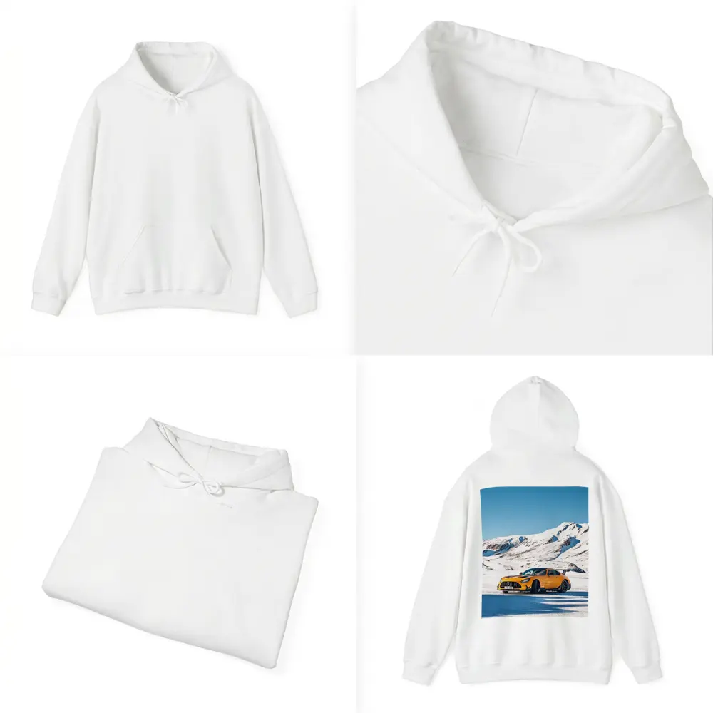 Mercedes AMG GT Black Series Snow Mountains – Hoodies