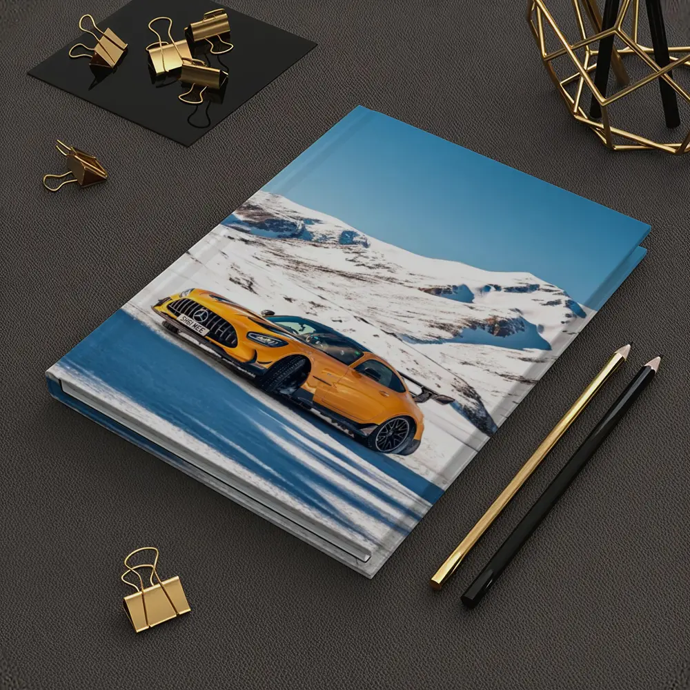 Mercedes AMG GT Black Series Snow Mountains – Notebooks