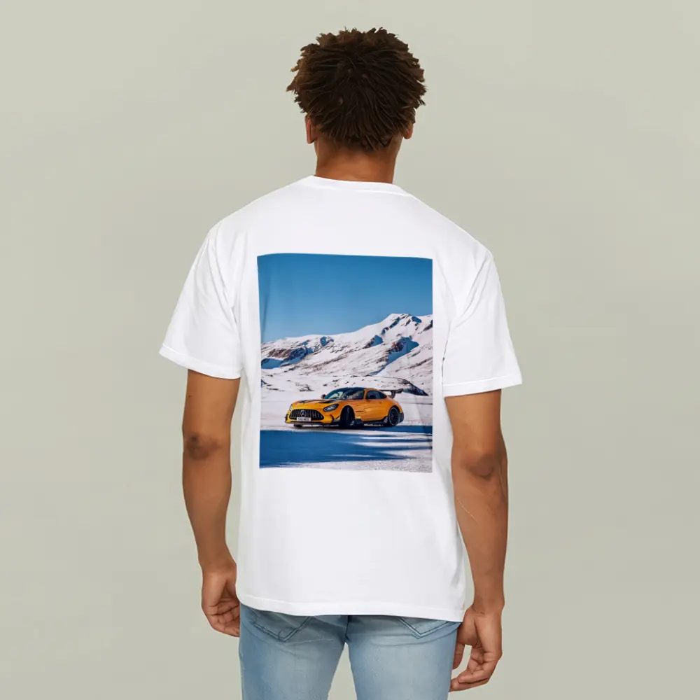 Mercedes AMG GT Black Series Snow Mountains – T-Shirts