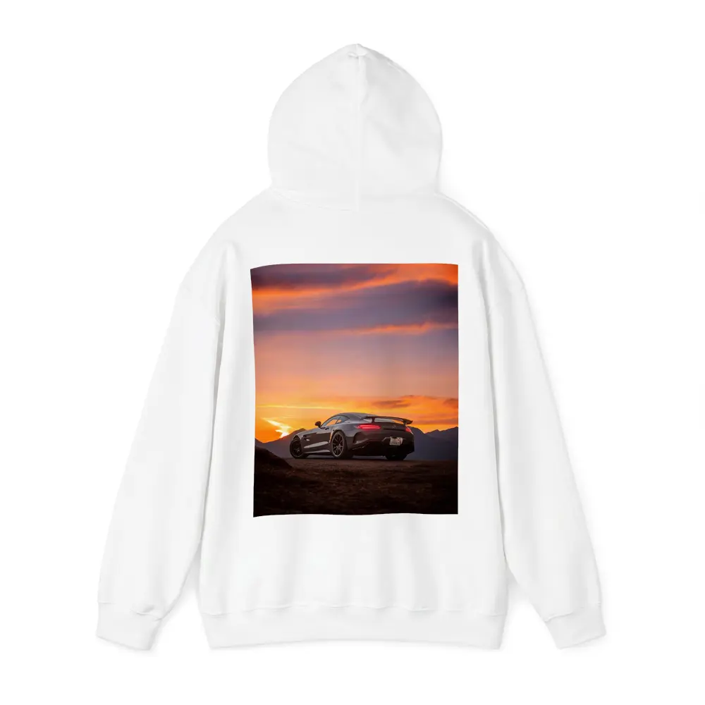 Mercedes AMG GT R Fiery Sunset Sky – Hoodies