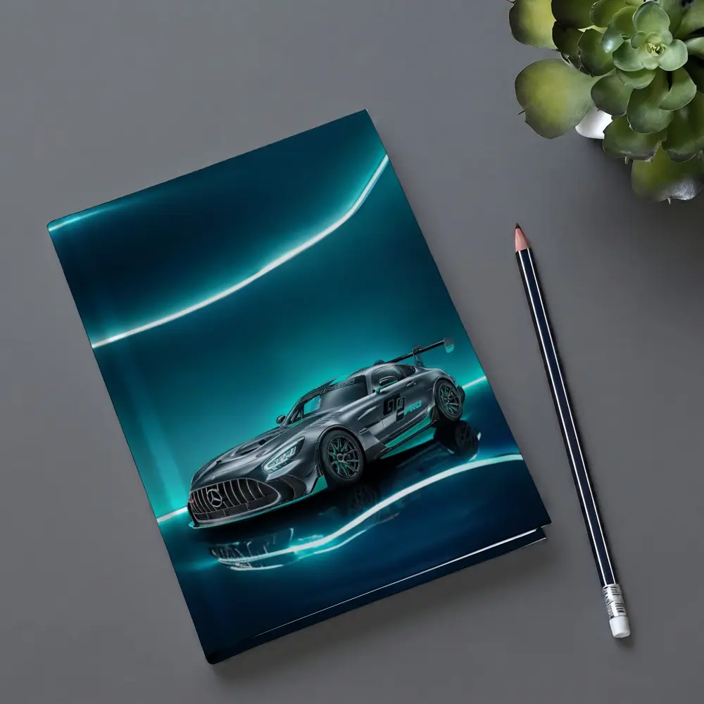 Mercedes AMG GT2 Neon Teal Studio – Notebooks