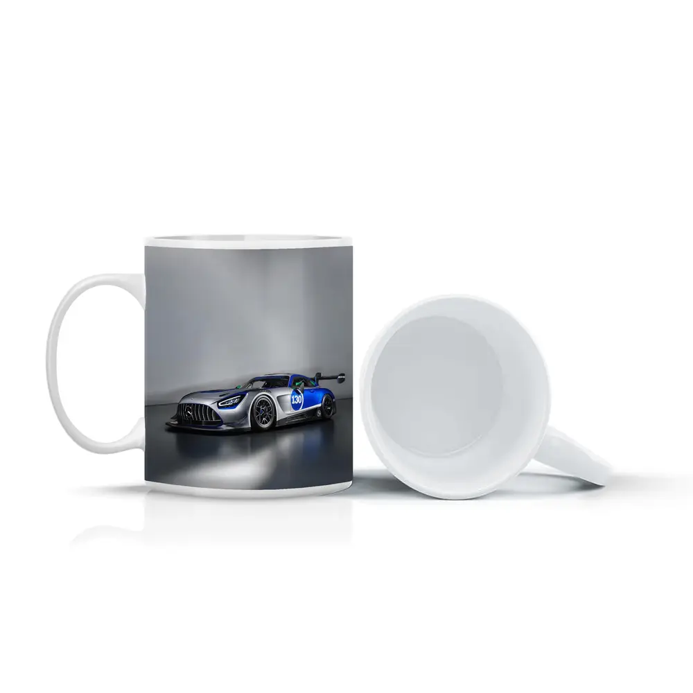 Mercedes AMG GT3 Race Car Studio Shot – Mugs