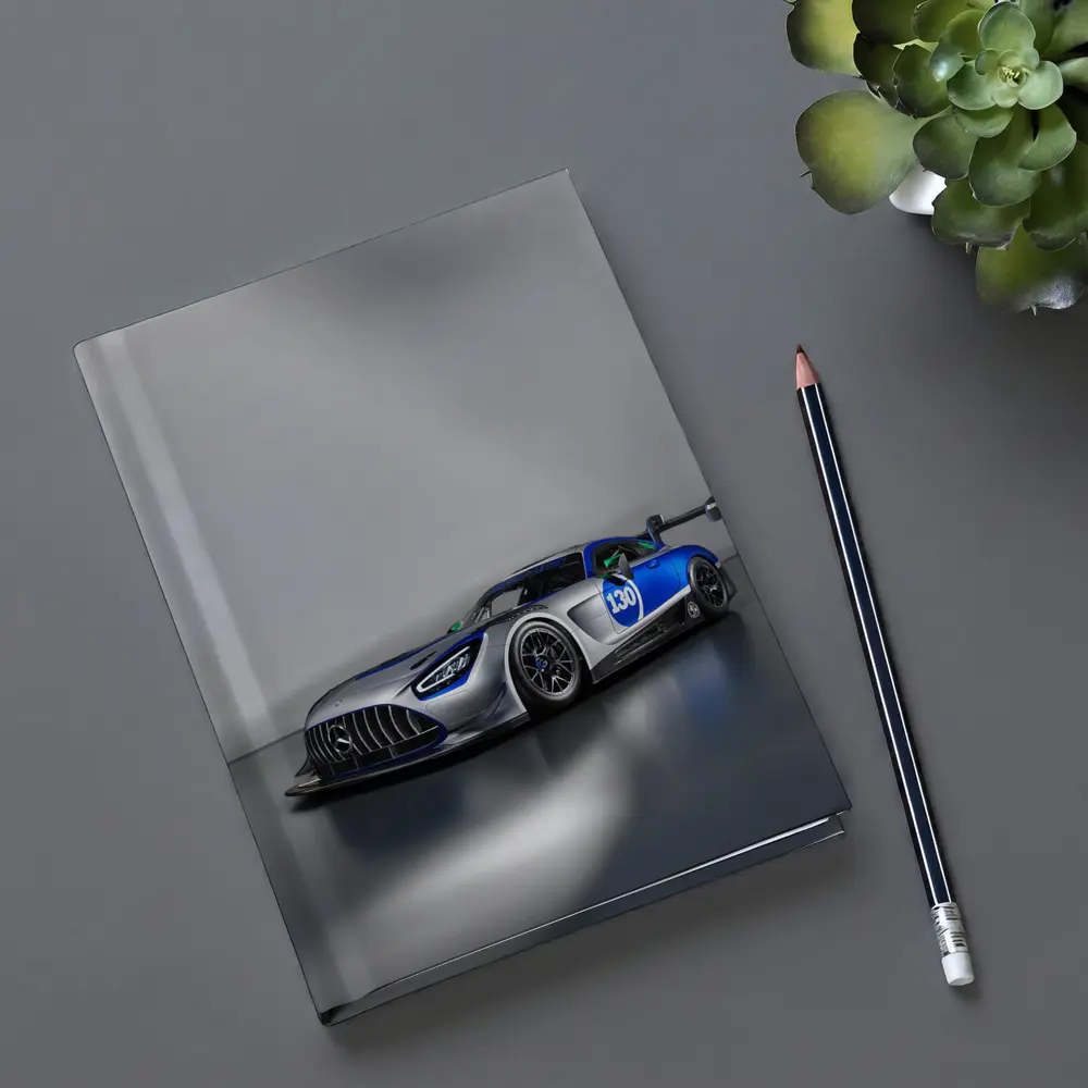 Mercedes AMG GT3 Race Car Studio Shot – Notebooks