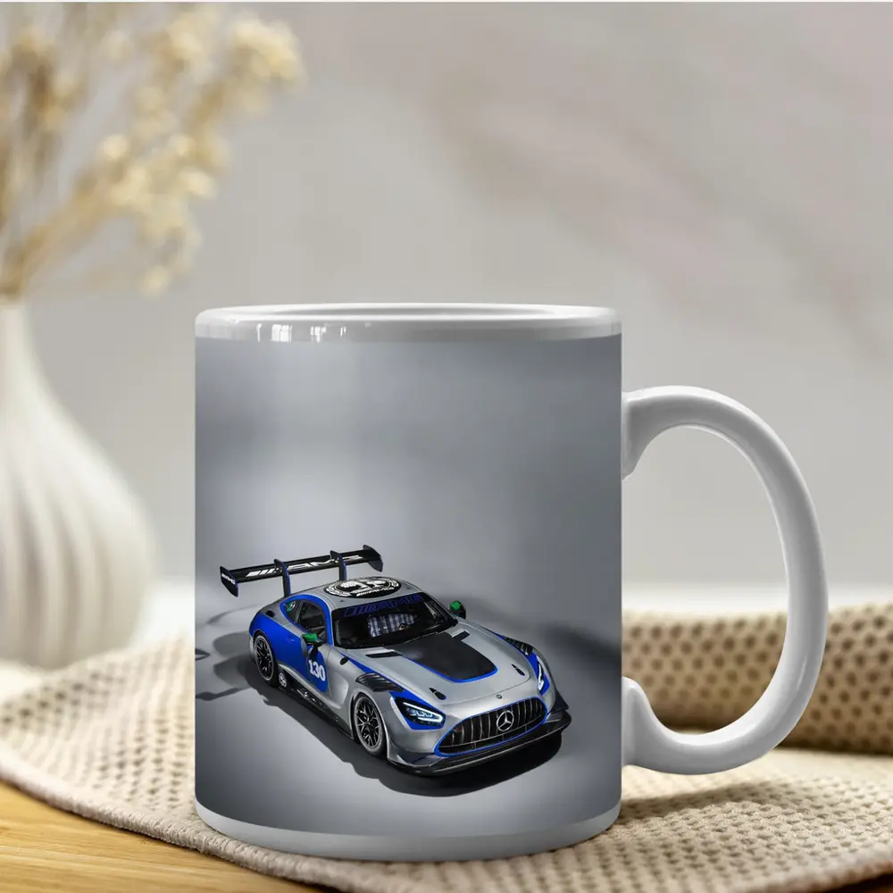Mercedes AMG GT3 Racing Car Studio Shot – Mugs