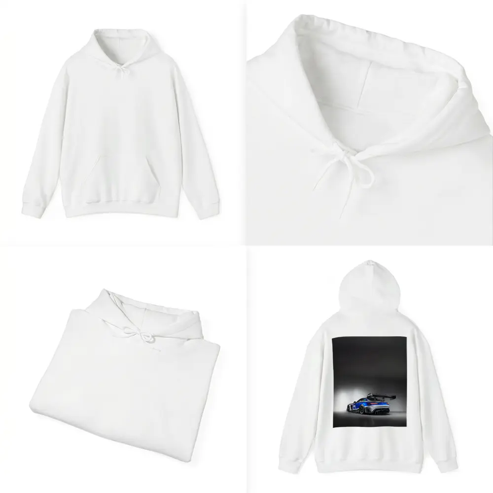 Mercedes AMG GT3 Race Car Studio Shot – Hoodies
