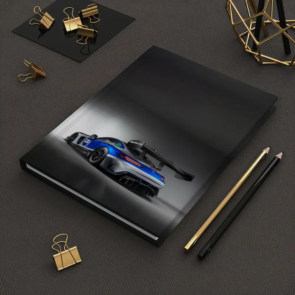 Mercedes AMG GT3 Race Car Studio Shot – Notebooks