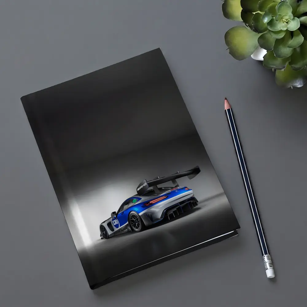 Mercedes AMG GT3 Race Car Studio Shot – Notebooks