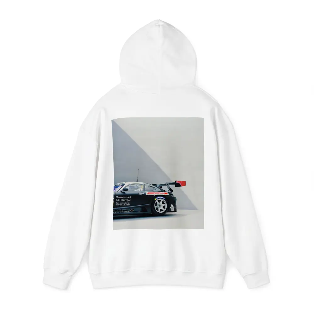 Mercedes AMG GT3 Race Car Studio Shot – Hoodies