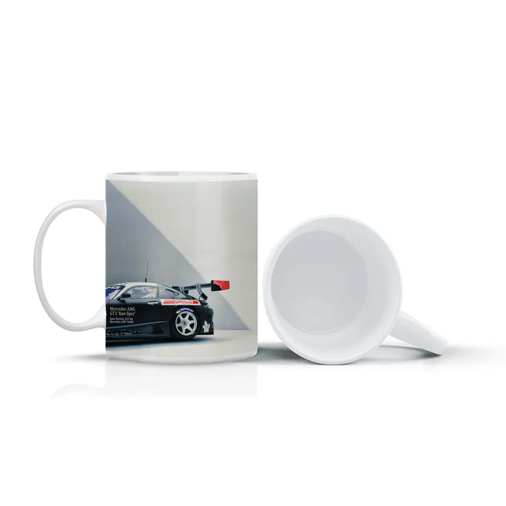Mercedes AMG GT3 Race Car Studio Shot – Mugs