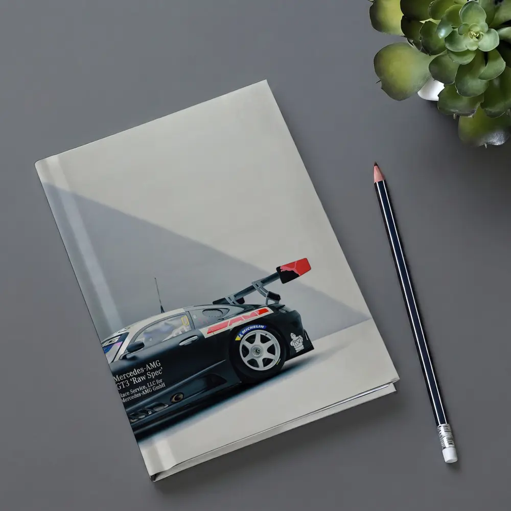 Mercedes AMG GT3 Race Car Studio Shot – Notebooks