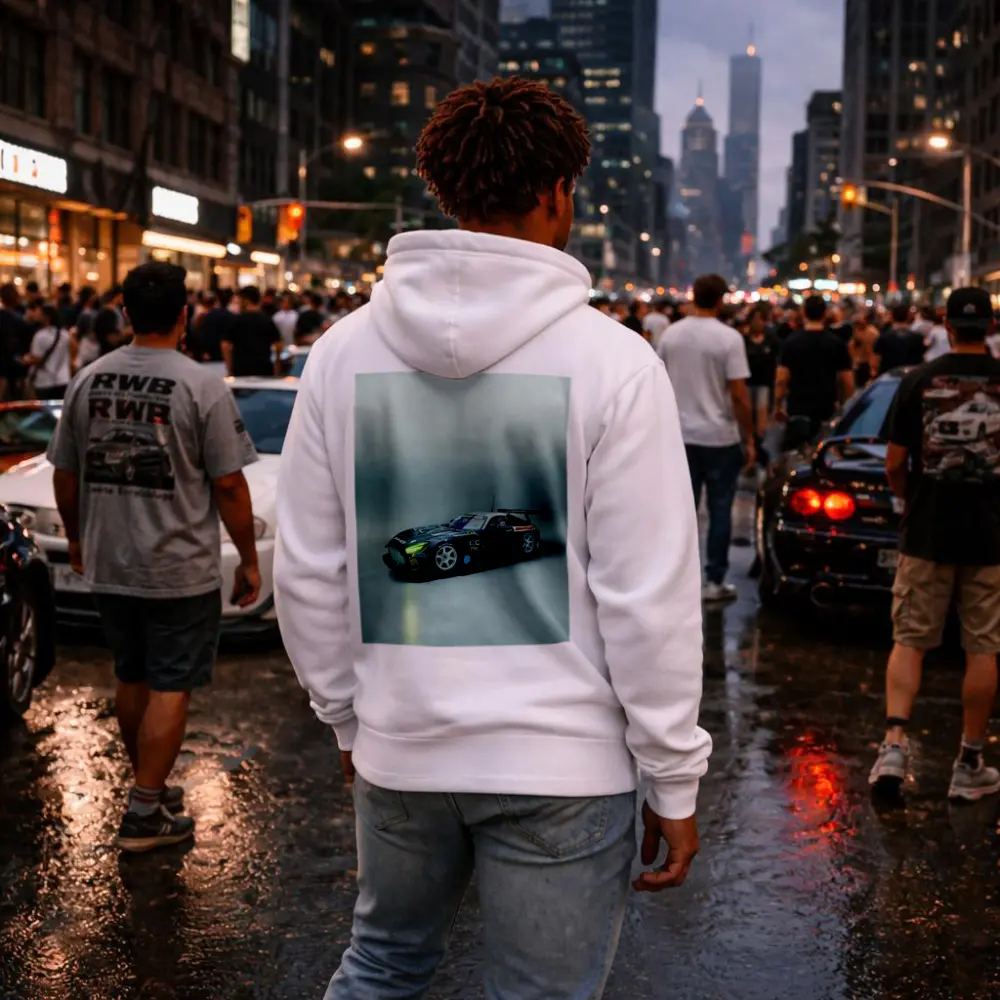 Mercedes AMG GT3 Race Car Dark Studio – Hoodies