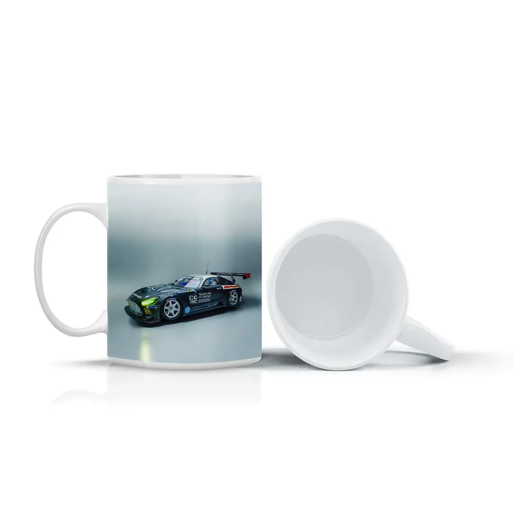 Mercedes AMG GT3 Race Car Dark Studio – Mugs