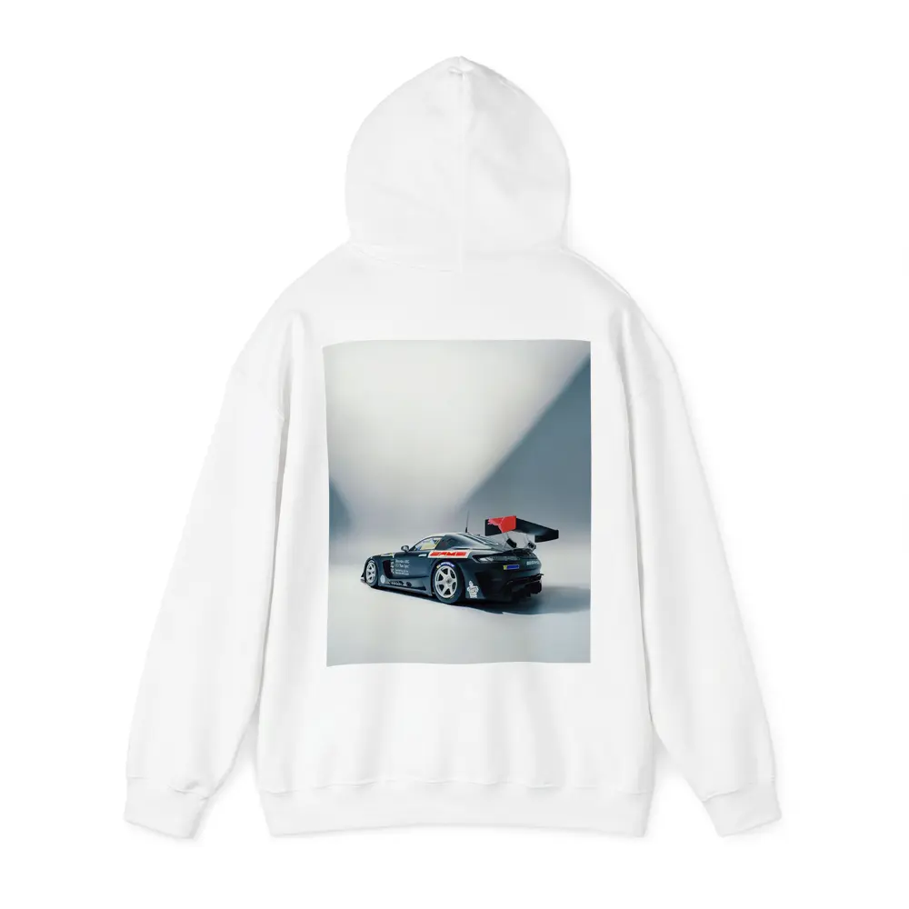 Mercedes AMG GT3 Race Car Gray Studio – Hoodies