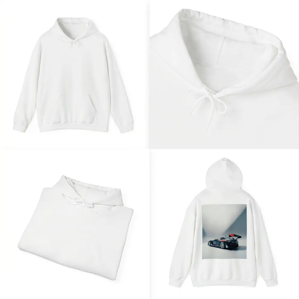 Mercedes AMG GT3 Race Car Gray Studio – Hoodies