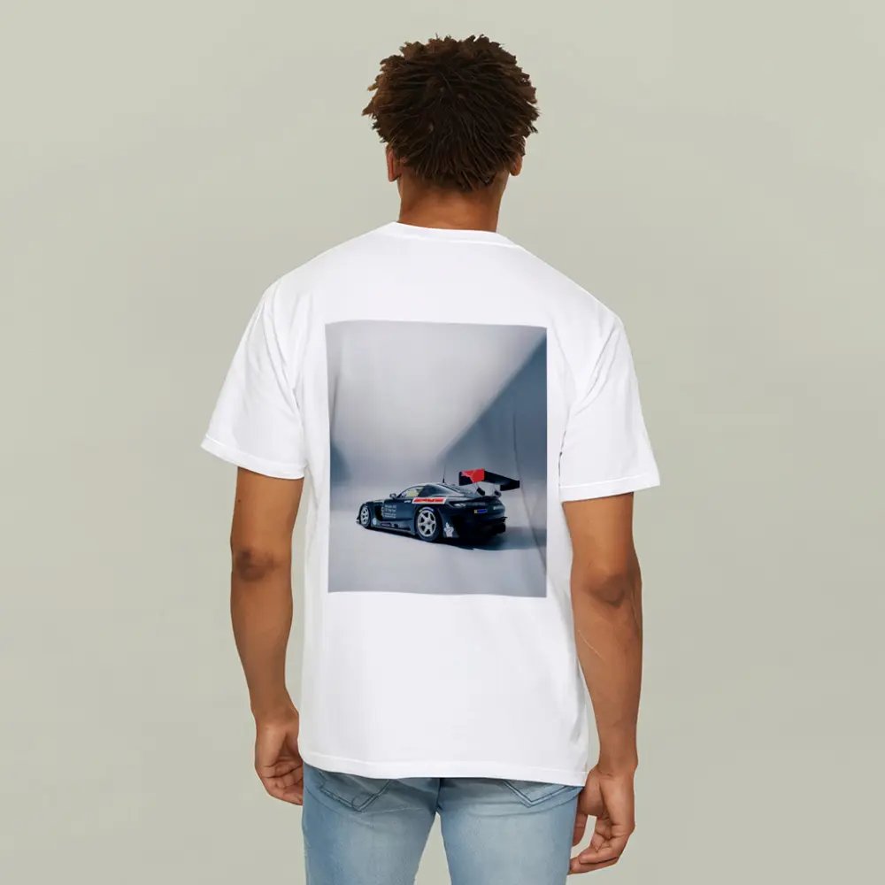 Mercedes AMG GT3 Race Car Gray Studio – T-Shirts