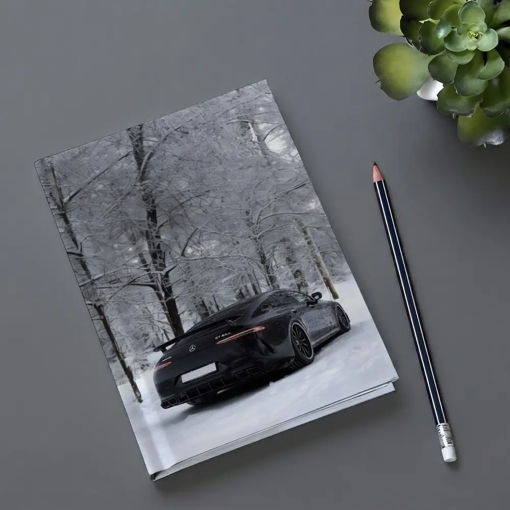 Mercedes AMG GT63 Black Snow Winter Forest – Notebooks